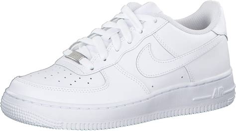 weiße air force mit kariertem nike zeichen|weiße schuhe air force 1.